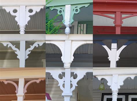 victorian wooden porch brackets